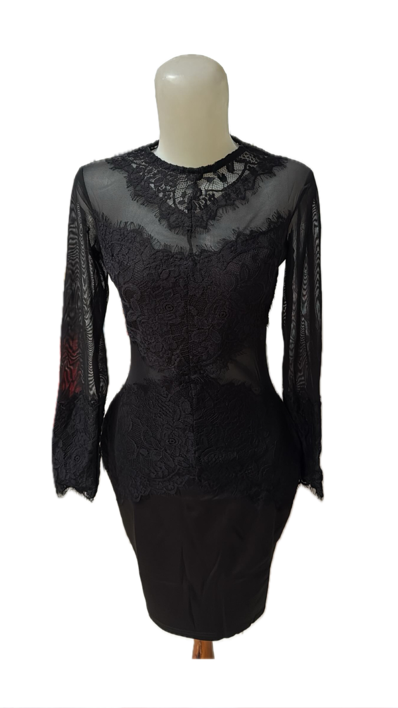 Classic Black Bodycon Dress